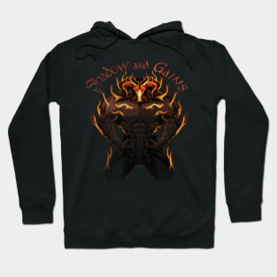 Balrog - Shadow and Gains - Distressed Hoodie